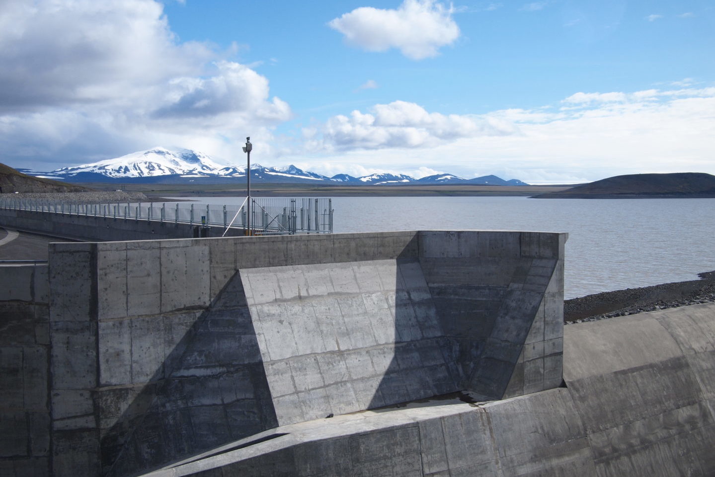 Oost-IJsland Kárahnjúkar Dam