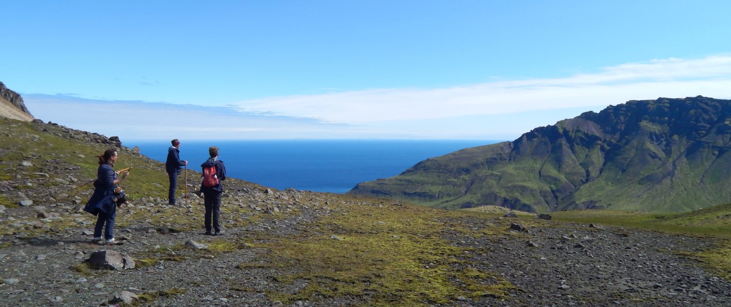 Wandelen in het oosten van IJsland familie Arts