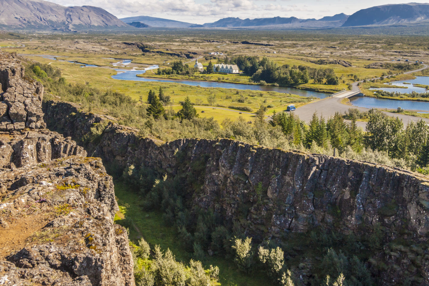 IJsland inspiratie Þingvellir National Park