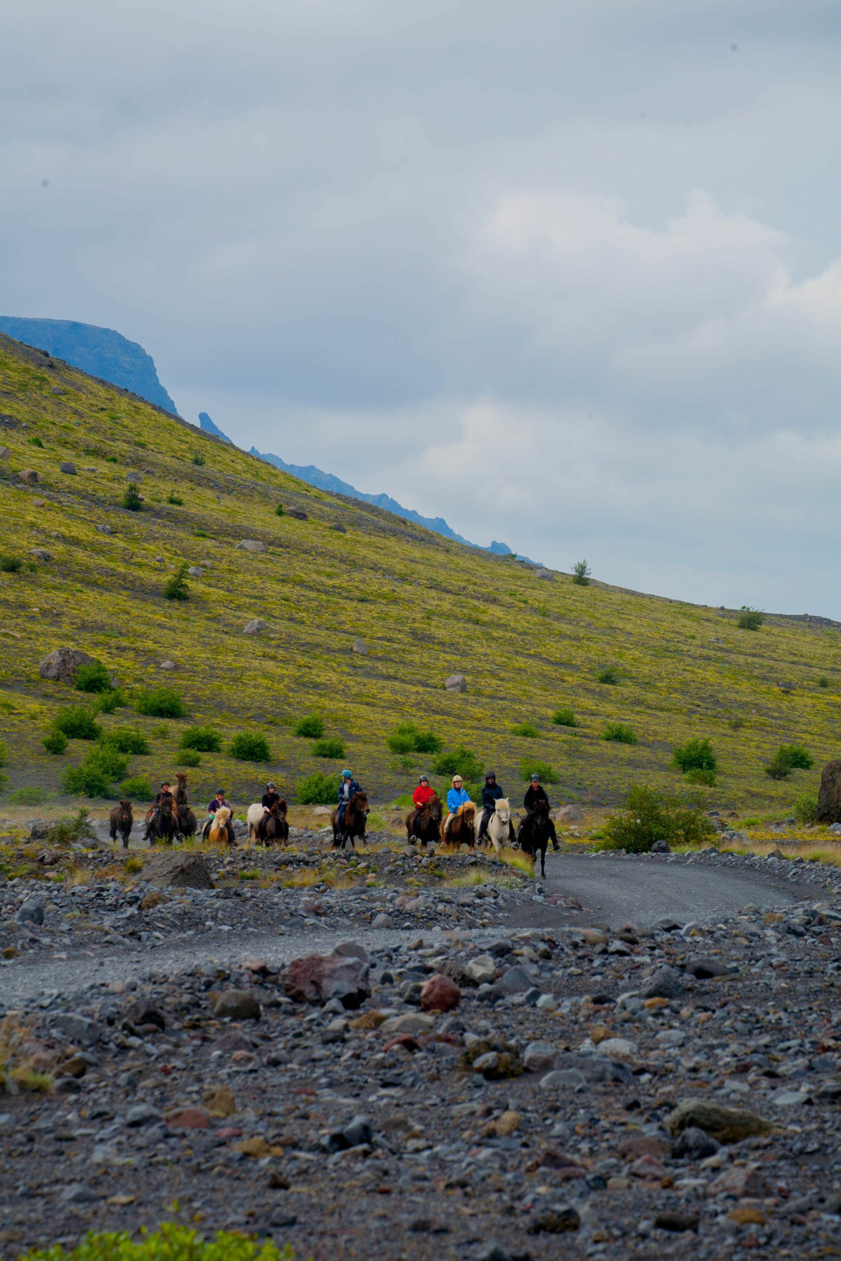 Paardrijden bij Þórsmörk