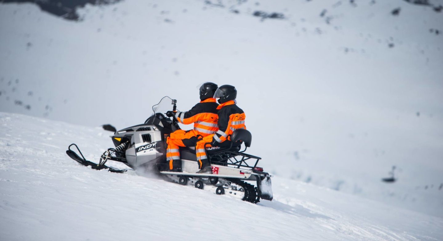 Sneeuwscooter-tocht Mýrdalsjökull