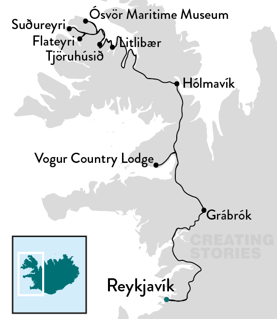 IJsland - Mysterieus noorderlicht - Westfjorden